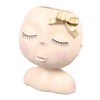Face Flower Pot Head Planter Pots Resin Succulent Planter with