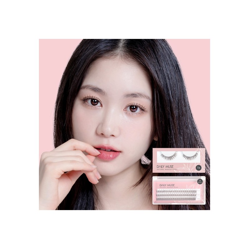Daily Muse Strand eyelash set, full extensions, perm, sticking glue,