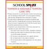 School Smart Washable Tempera Paint, Quart, Red