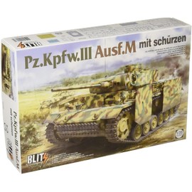 TAKOM TAK8002 8002 1/35 Panzer III AUSF. M with Aprons, Multi-Colour