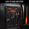 HORUSDY 3-Piece Adjustable Wrench Set (6/8/10 in), Wide Jaw Black