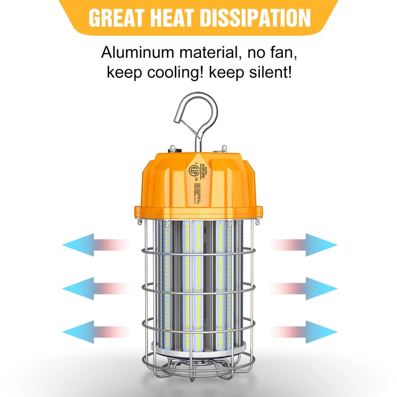 80W 100W 150W Portable Site Construction Lighting LED Industrial Job