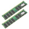 2Pcs DDR 1GB 400Mhz 184 Pin PC-3200 2.6V Desktop Computer