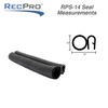 RecPro RV Trim Seal 5/8" Horizontal Bulb Seal 1/8" Flange