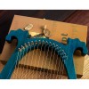 New Lyre Harp ，16 Metal String Harp Solid Wood Mahogany