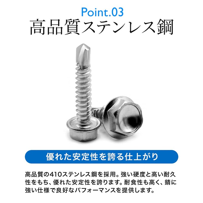 Drill Screws Hex Head M4 M5 M6 Drill Screws 6-Cack