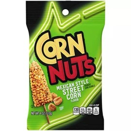 CORN NUTS Mexican Street Corn Crunchy Corn Kernels 4 Ounce Bag (12-Pack)