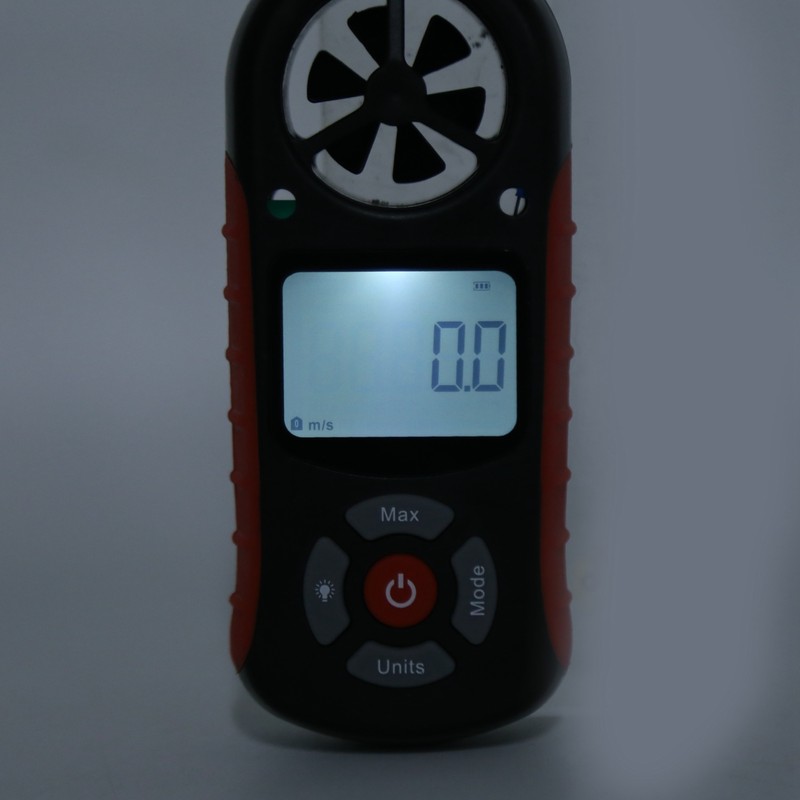 TL-303 8 in 1 LCD Digital Anemometer Wind Speed Temperature