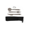 Origin Outdoors Titan Cutlery Set, Grey, One Size