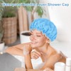 IEOVIEE Gorrito para bañarte de Mujer, Gorro de Baño Impermeable