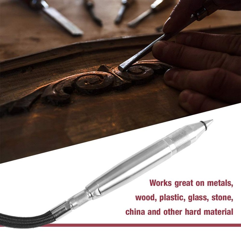 Jadeshay Pneumatic Engraving Pen, Compressed Air Engraving Pen, Pneumatic Air