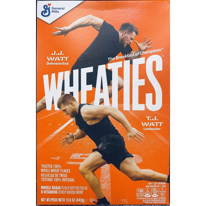 General Mills WHEATIES Breakfast of Champions Cereal UNOPENED FULL Box