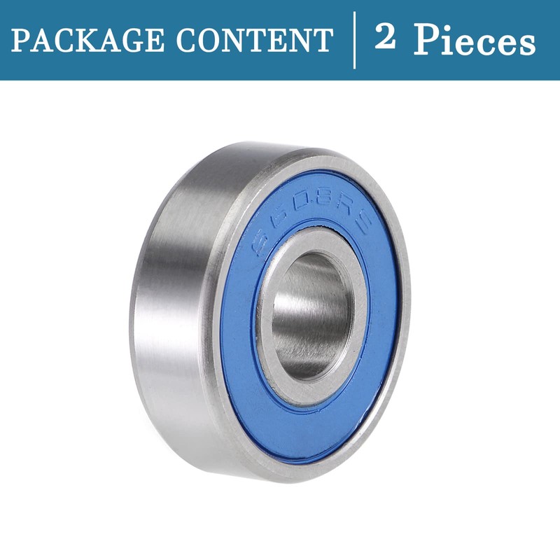 QUARKZMAN S608-2RS 8 x 22 x 7 mm Ball Bearings