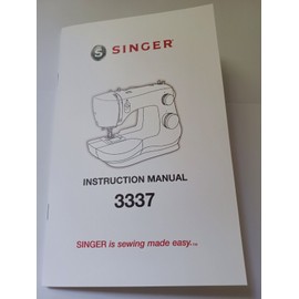 Singer 3337 Instruction Manual for Sewing Machine (reproduction)