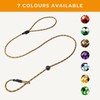Dog & Field Pro Trialler Slip Lead, Brown. 1.2m Rope