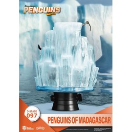 Beast Kingdom Penguins of Madagascar DS-097 D-Stage 6-Inch Statue, Multicolor