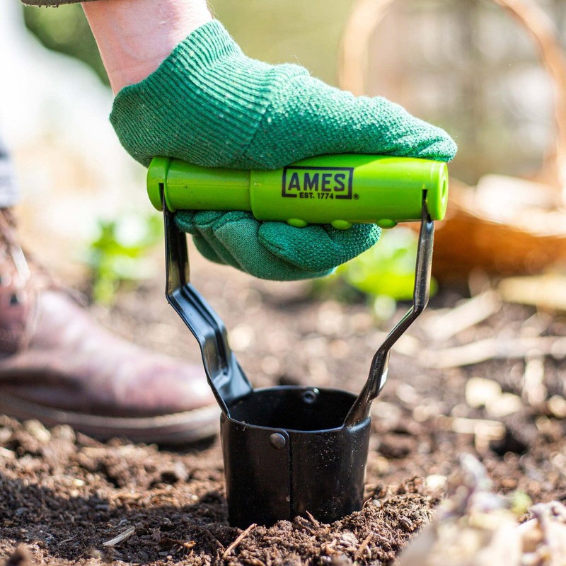 AMES Hand Bulb Planter - Carbon Steel