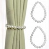 2PCS Pearl Curtain Tiebacks Clips, Magnetic Curtains Tie, The Most