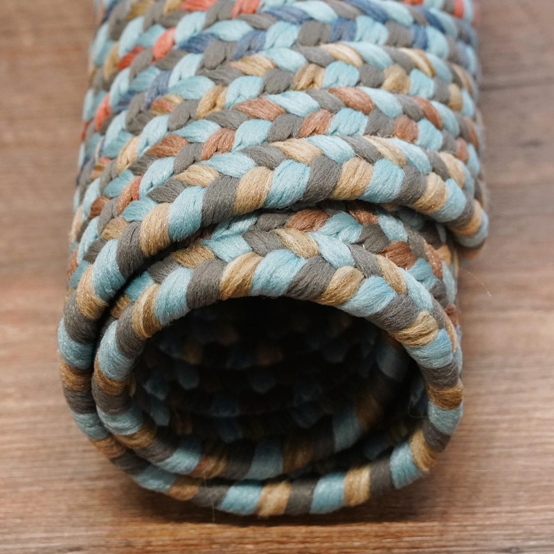 Colonial Mills Highlight Round Braid - Greystone 4x4