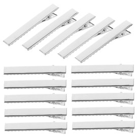 DOITOOL 100 Pinzas Para El Cabello De Cocodrilo Metal 2.20In Clips De Peluquería Para Peinar Y Seccionar Uso Diario Manualidades