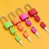 Tiardey 8 Pcs Travel Padlocks Luggage Locks Colored Padlocks with