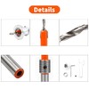 Countersink Drill Bit, 5Pcs Countersink Drill Bit with 5 Replaceable