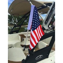 Caddie Buddy American Flag for Boat Tower
