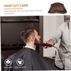 FOMIYES Portable Hair Cut Cape Waterproof Shaving Cape Multipurpose Hairdressing