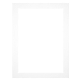 Passe-Partout Photo Frame Size 45x60 cm - Photo Size 40x55 cm - White