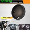 7 Inch Headlight Housing Shell Headlight Cover Universal Headlamp Shell