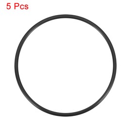 sourcing map Pack of 5 O Ring Sealing Rings 46 mm x 50 mm x 2 mm Metric Nitrile Rubber Sealing Rubber Replacement Seal for Cream Dispenser Pool Pump Quick Coupling Transfer Adapter