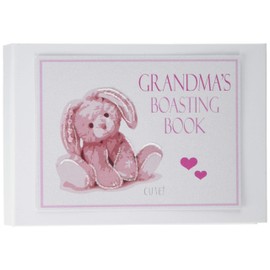 White Cotton Cards Pink Grandma's Boasting Book, Photo Album (NRP3T), of