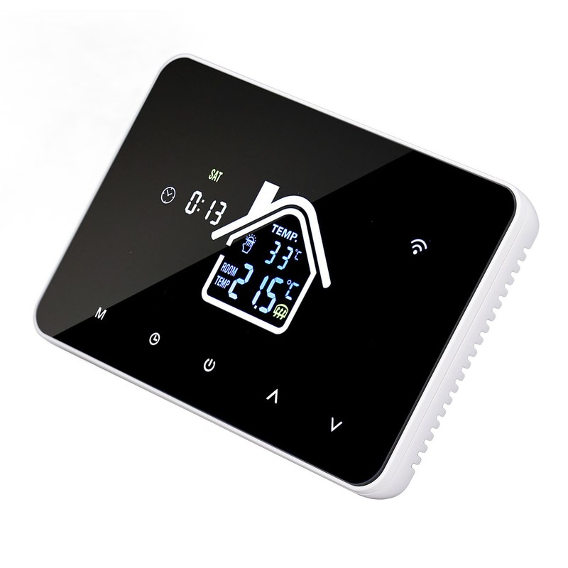 Floor Heating Thermostat 16A 4.3 Inch Touch Screen High Accuracy