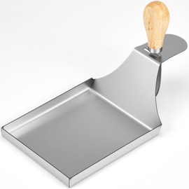 Rtteri Cream Cheese Platter with Serving Knife, Stainless Steel Tray for Smoking Cream Cheese, Dishwasher Safe, High Temperature Resistant, for Smoking, Grilling and Oven