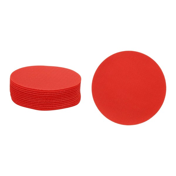 sourcing map 24 Pcs Carpet Spot Markers, 4 Inch Circle