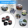 4PCS American Flag Tire Valve Stem Caps for Car, Auto