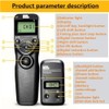 Wireless Shutter Release Timer Remote Control with 2 Connecting Cables
