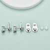 Earring Backs for Droopy Ears, 4pcs Heart Shape Earring Lifter
