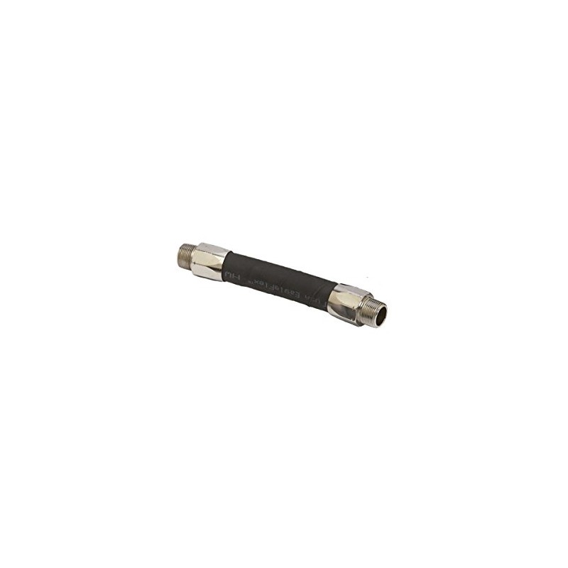 Husky CP12HW.75 3/4" Male NPTF by 9" Black Hardwall Whip
