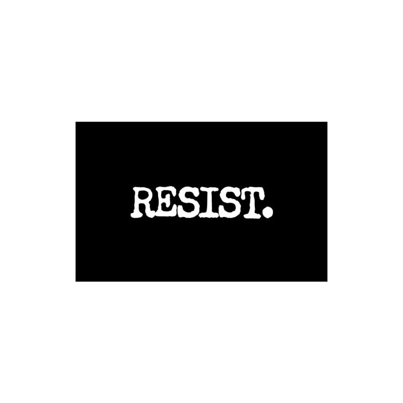 CafePress RESIST. Oval Car Bumper Sticker