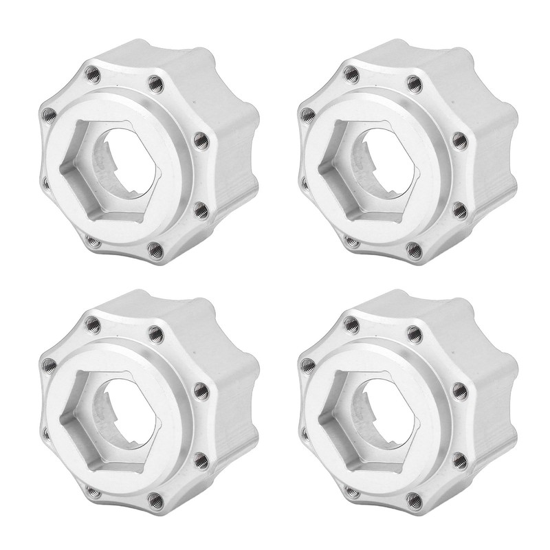 4pcs 17mm Hex Adapter Professional Aluminum Alloy Fine Machined 3.8