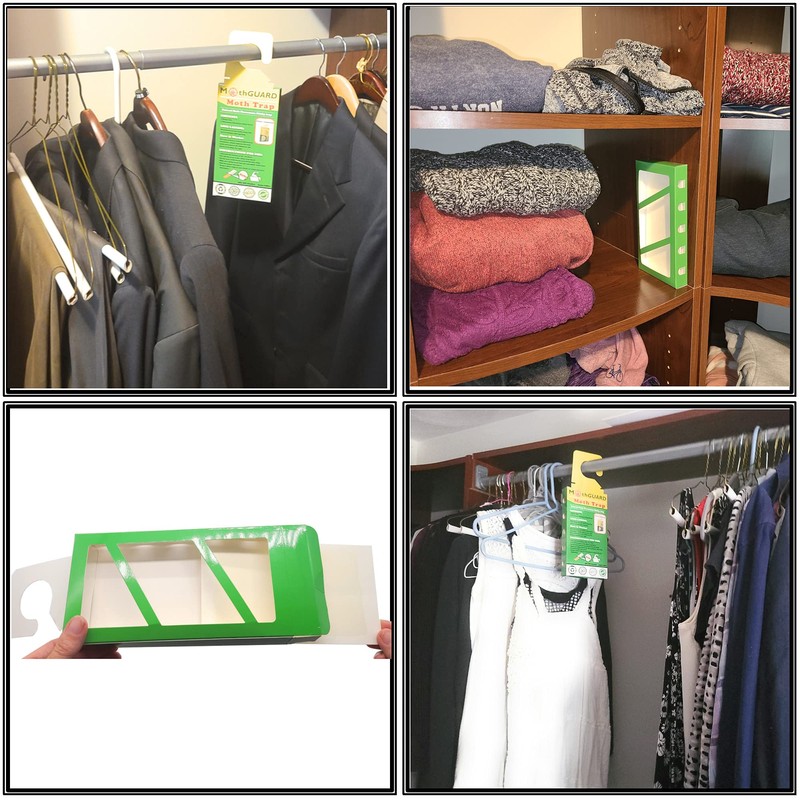 Moth Trap Hanger Box Refill – 6 Pheromone Enhanced Replacement