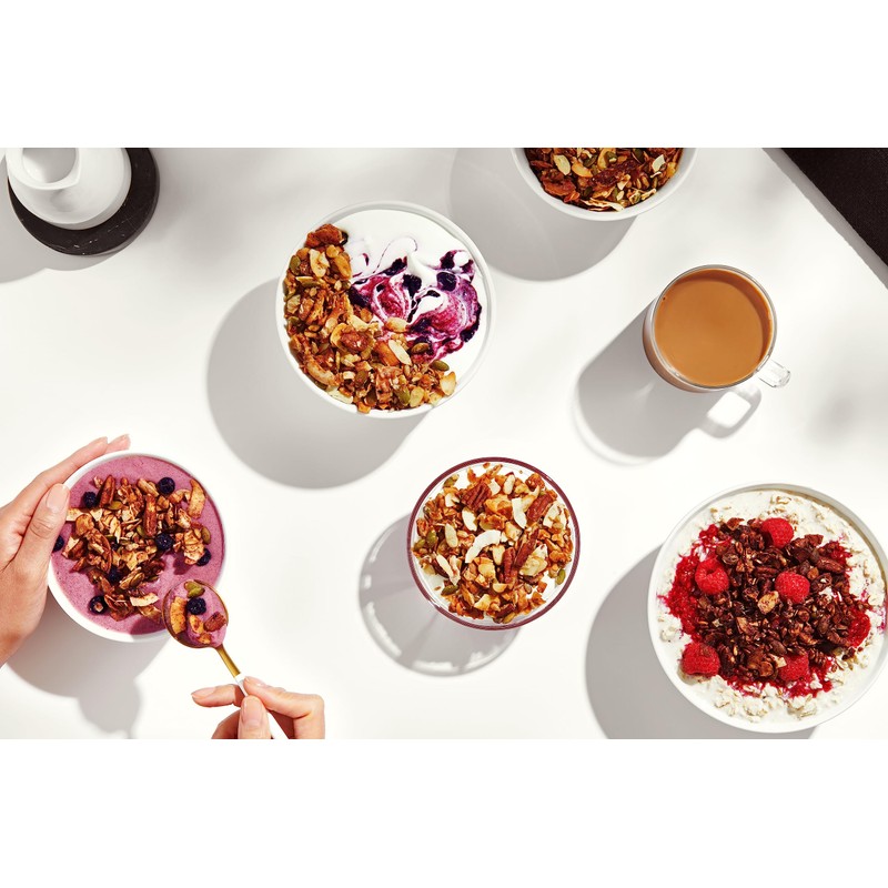 NuTrail Nut Granola Cereal, Vanilla Strawberry, No Sugar Added, Keto,