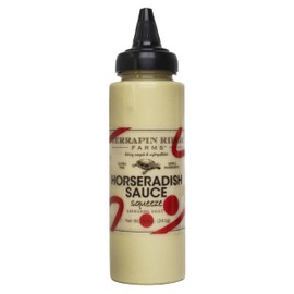Terrapin Ridge Farms Horseradish Garnishing Sauce – One 8.5 Ounce Squeeze Bottle