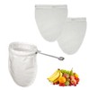 Ultra Fine Mesh Strainer with Stainless Steel Handle, Reusable Food
