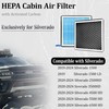 silverado Dedicated CF11966 Cabin Air Filter With Activated Carbon For