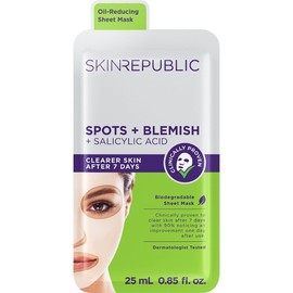 Skin Republic Spots + Blemish Anti-Spot & Pore Refining Face Mask Sheet