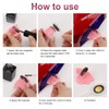 Mwoot 6 Piece Nail Magnet Tool, 3D Magnetic Stick for