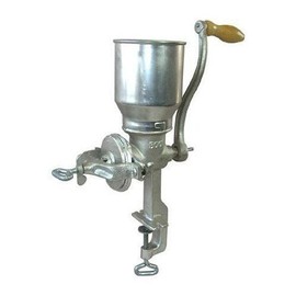 05192106 TALL Cast Iron Corn Nuts Grain Mill grinder HEAVY-DUTY hand crank manual New