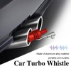 2PCS Car Turbo Whistle, XL Size Aluminum Alloy Universal Turbo